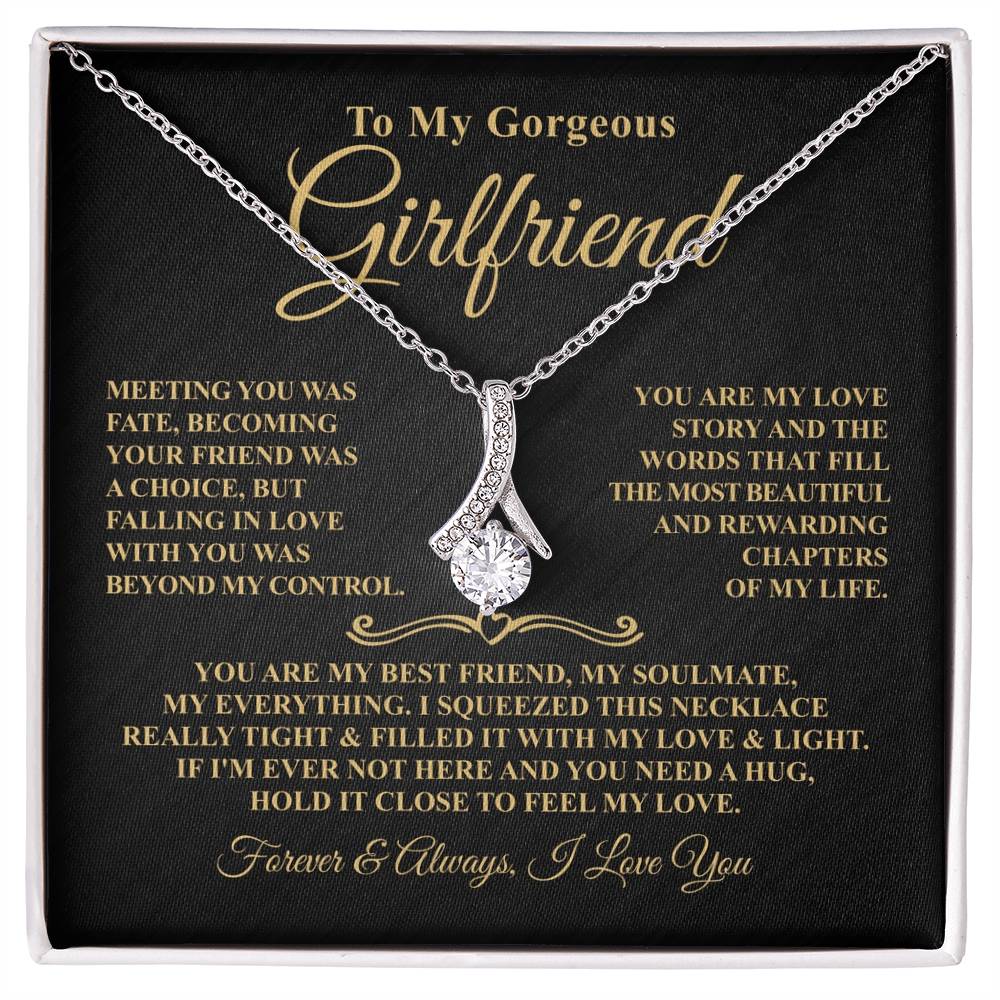 Gift For Girlfriend - Beyond My Control - Timeless Beauty Necklace