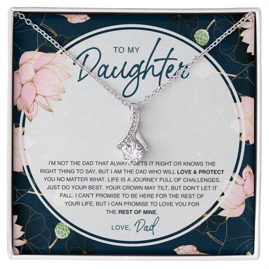Gift For Daughter - Love And Protect - Timeless Beauty Necklace