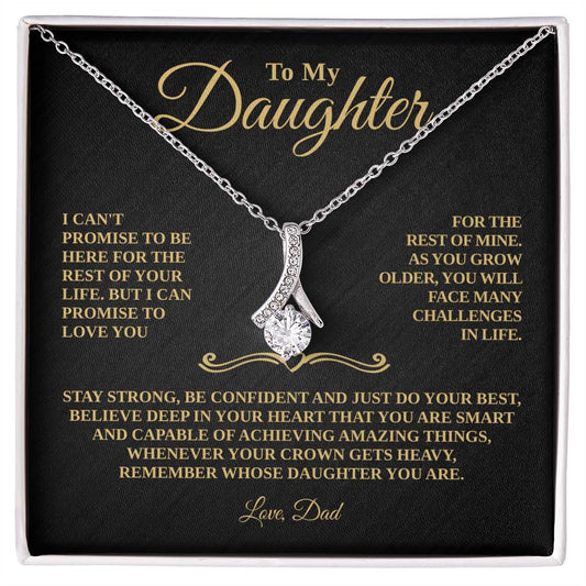 Gift For Daughter - Rest Of Mine - Timeless Beauty Necklace