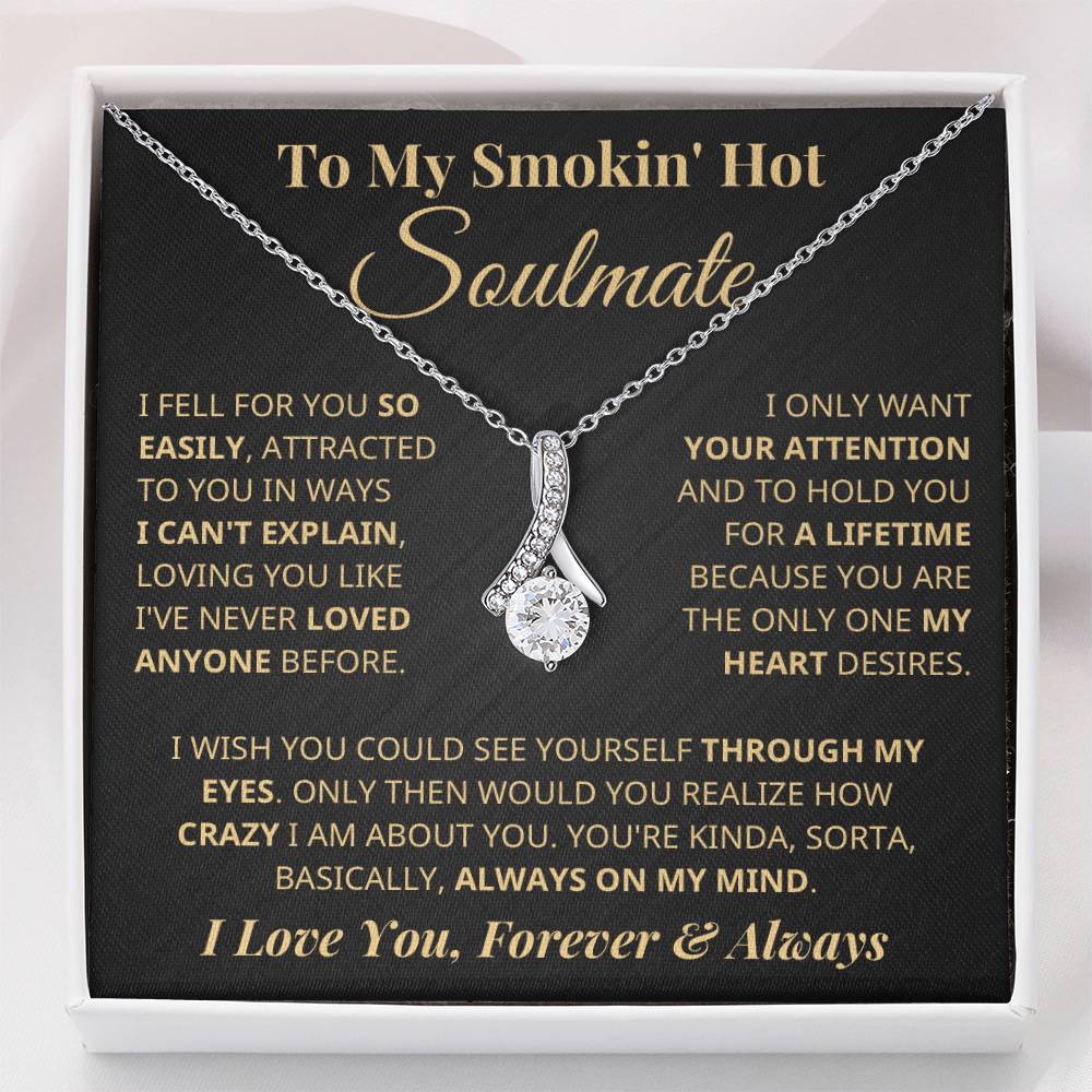 Gift For Soulmate - Always On My Mind - Timeless Beauty Necklace