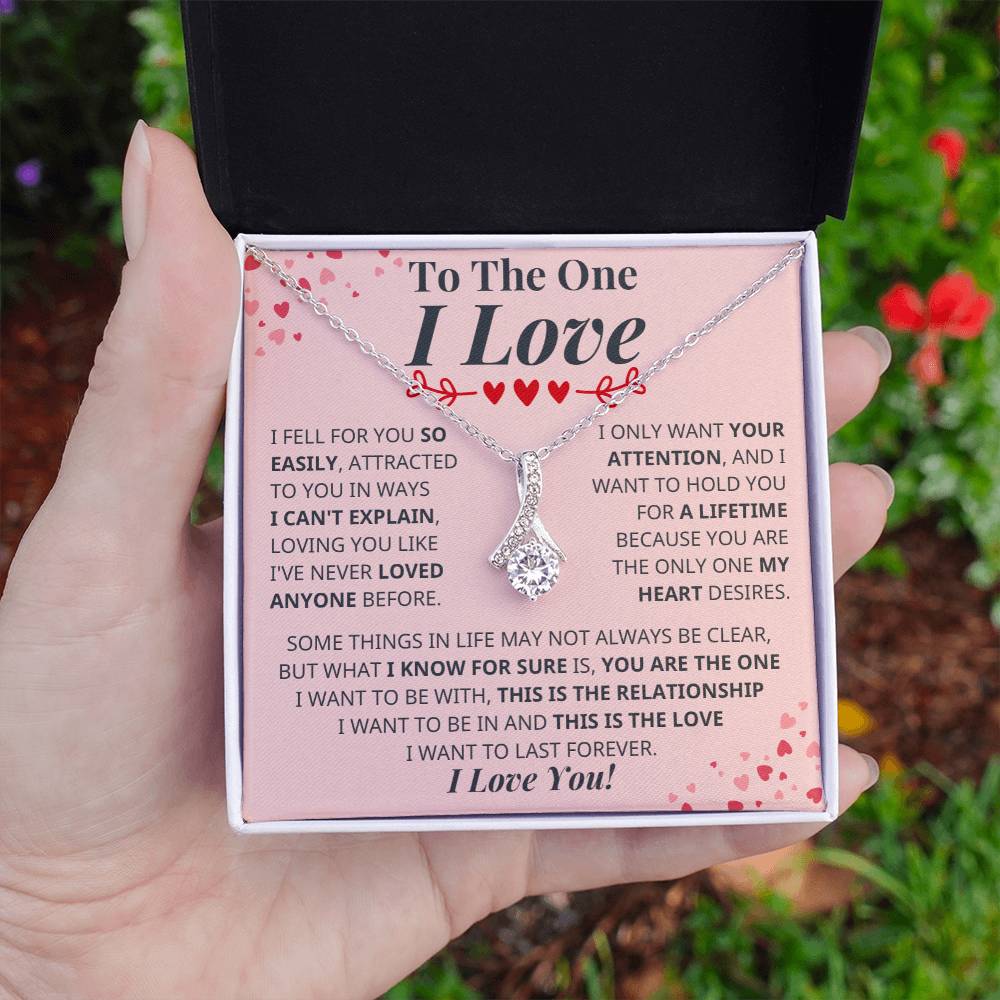 To The One I Love - This Is The Love - Timeless Beauty Necklace