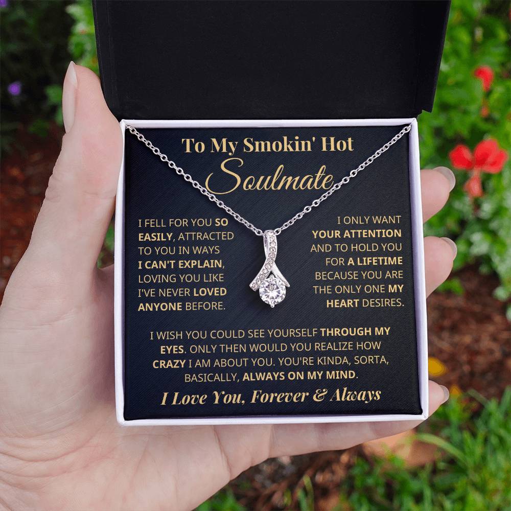 Gift For Soulmate - Always On My Mind - Timeless Beauty Necklace
