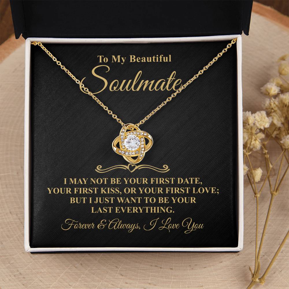 Gift For Soulmate - May Not Be - Eternal Knot Necklace
