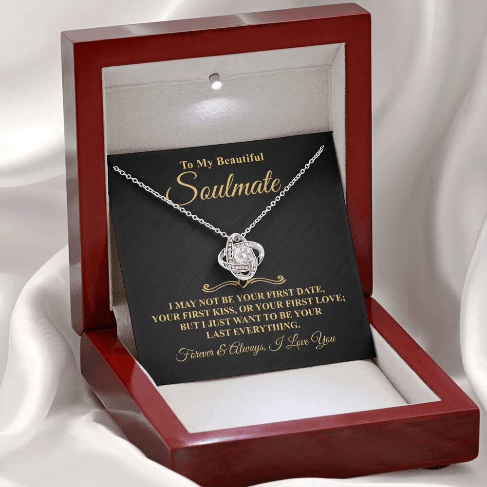 Gift For Soulmate - May Not Be - Eternal Knot Necklace