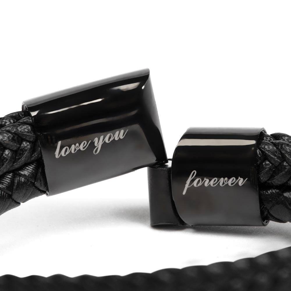 To My Man - Fell For You So Easily - Love You Forever Bracelet