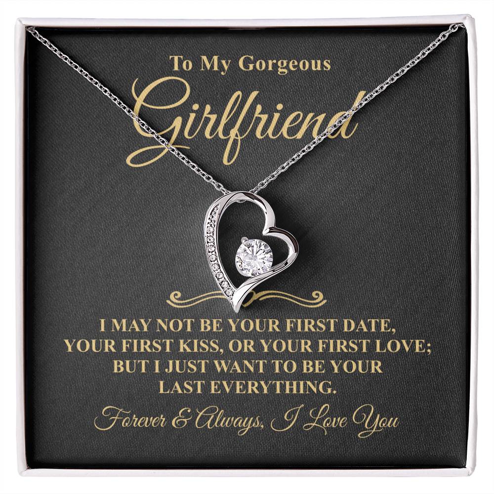 Gift For Girlfriend - May Not Be - Forever Heart Necklace