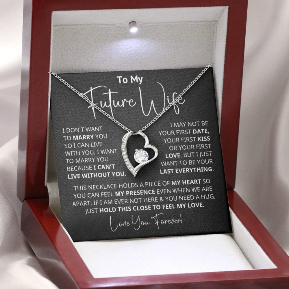Future Wife - Can't Live Without You - Forever Love Necklace