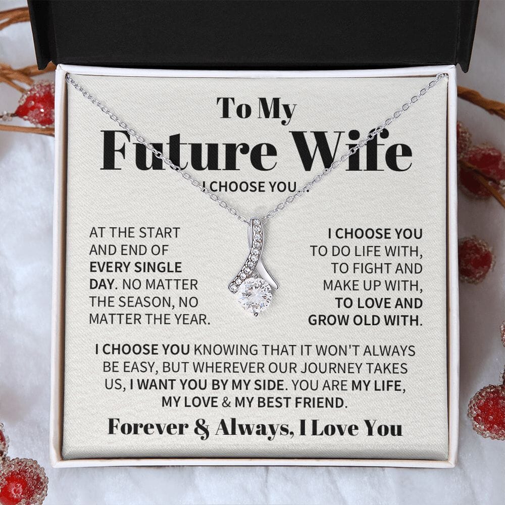 Future Wife I Choose You Necklace