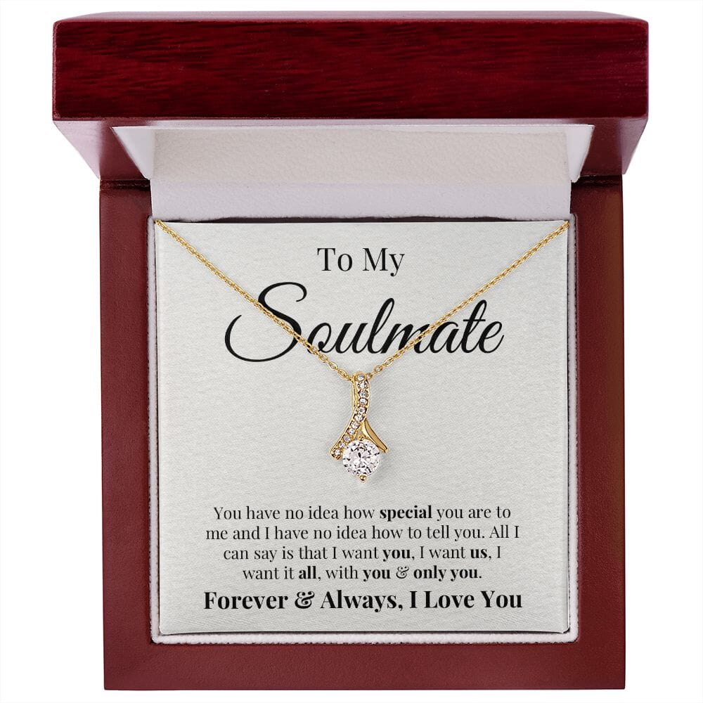 Soulmate I Want Us Valentine's Necklace