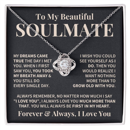 Soulmate First In My Heart Love Knot