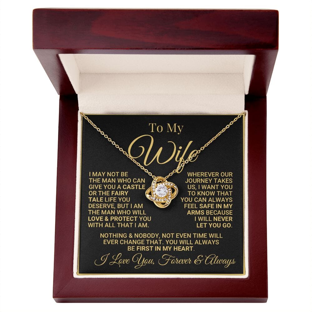 Wife First In My Heart Forever Love Necklace