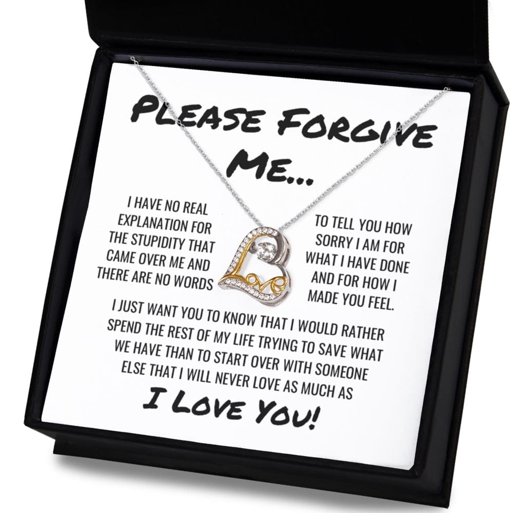 Forgive Me Apology Necklace