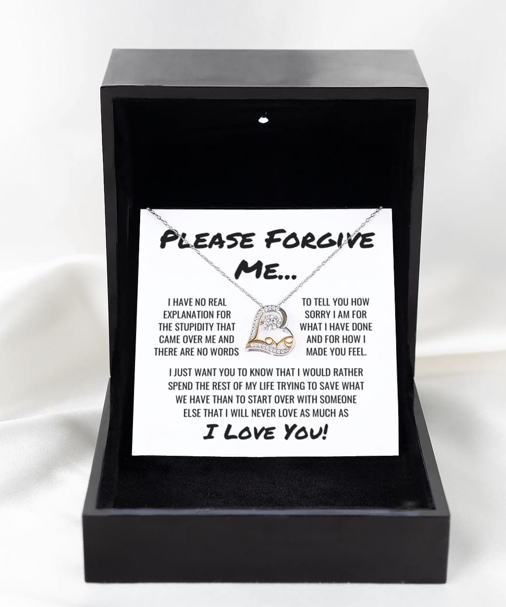 Forgive Me Apology Necklace